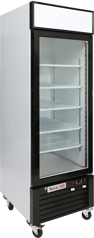 Single door commercial display fridge