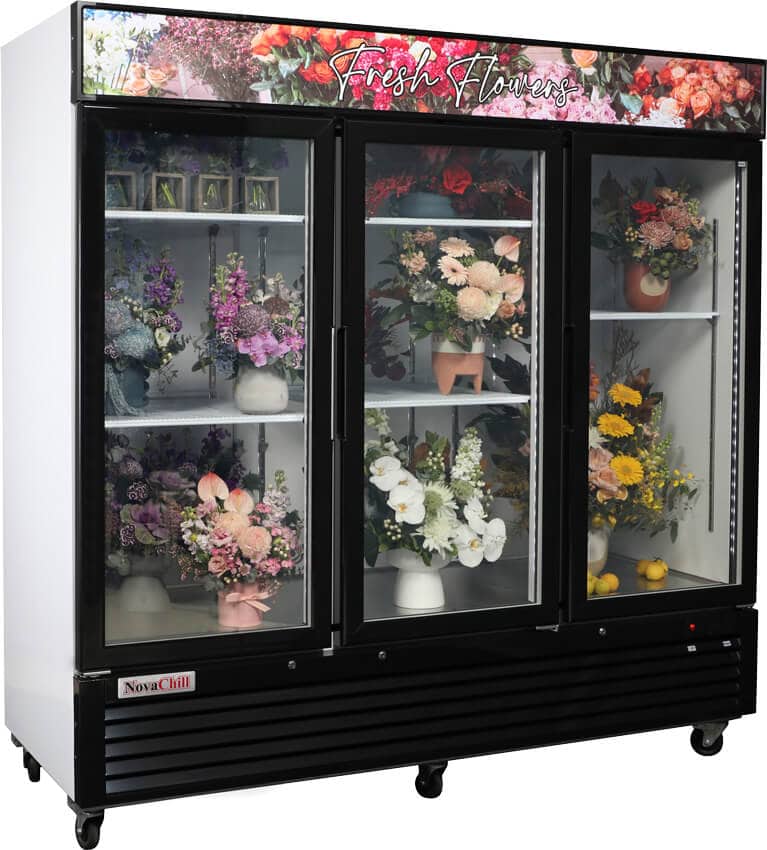 floral fridge
