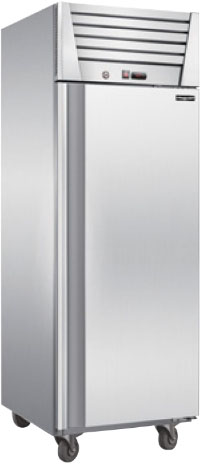 Conquest solid single door fridge