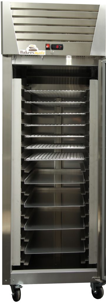 BakersMate single door fridge interior showing tray